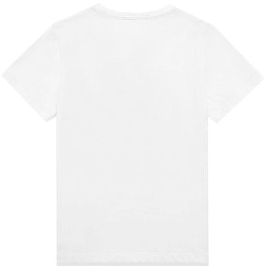 Versace Boys Cotton T-shirt White 8Y