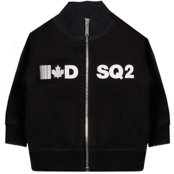 Dsquared2 Baby Boys Zip Sweater Black 12M