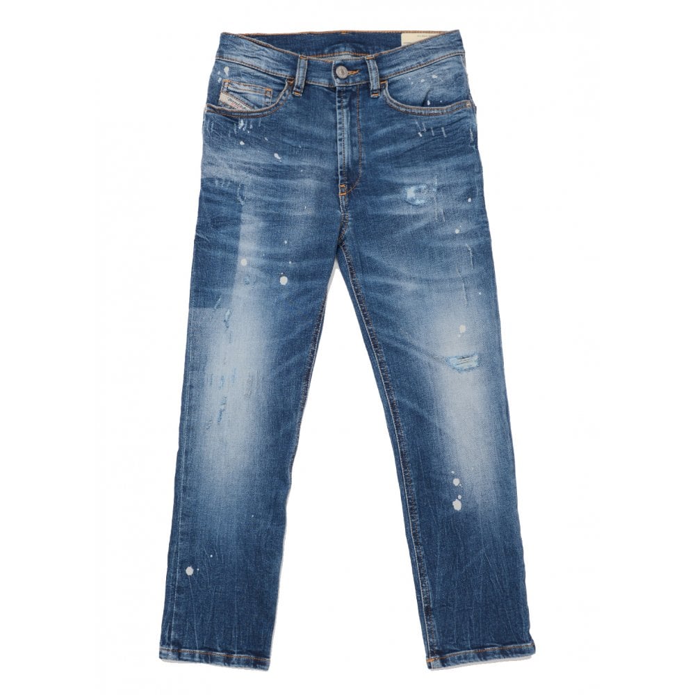 Diesel Boys eetar tapered Jeans Blue - BLUE 6Y