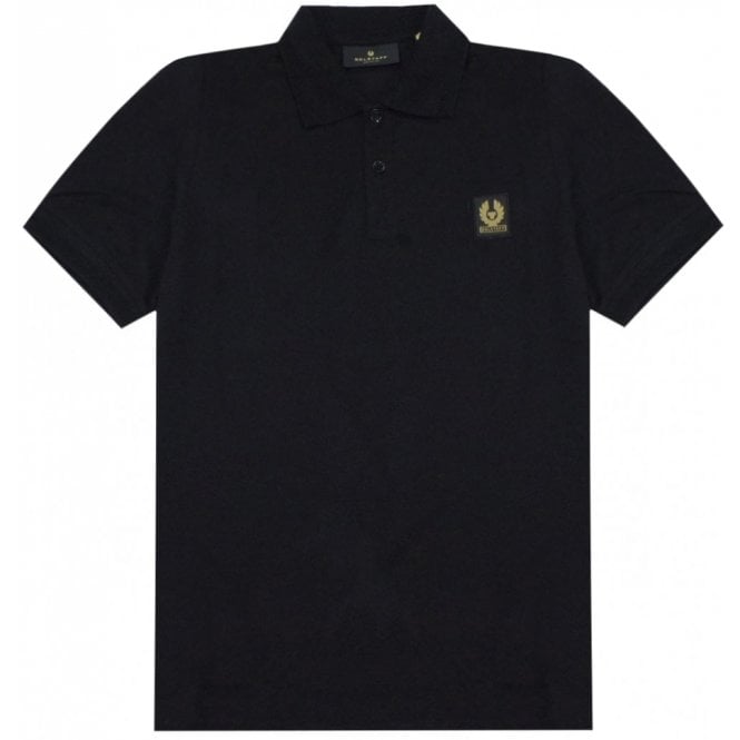 Belstaff Men's Short Sleeve Polo Black - S BLACK