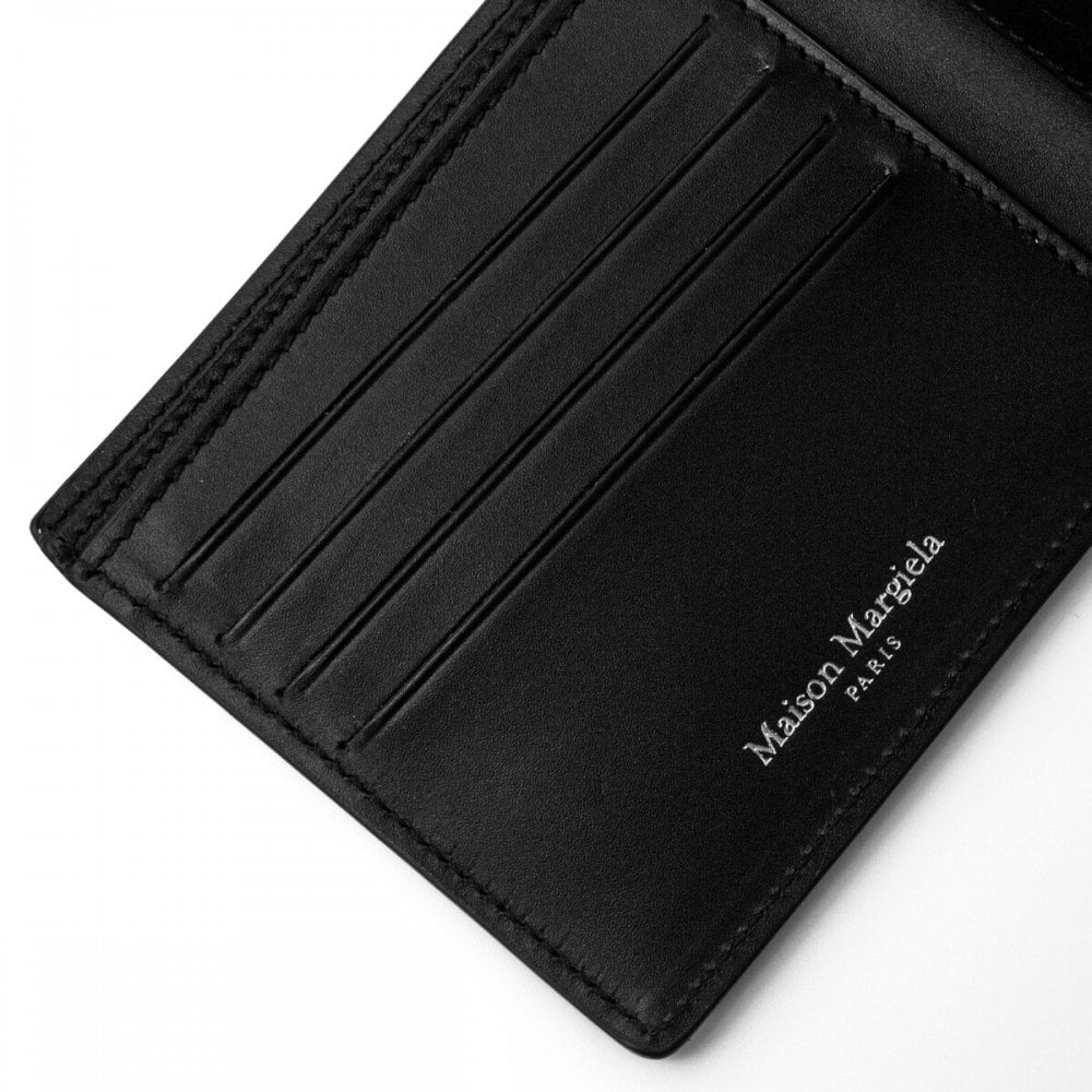 Maison Margiela Men's Leather Bifold 4 Stitch Wallet Black ONE Size