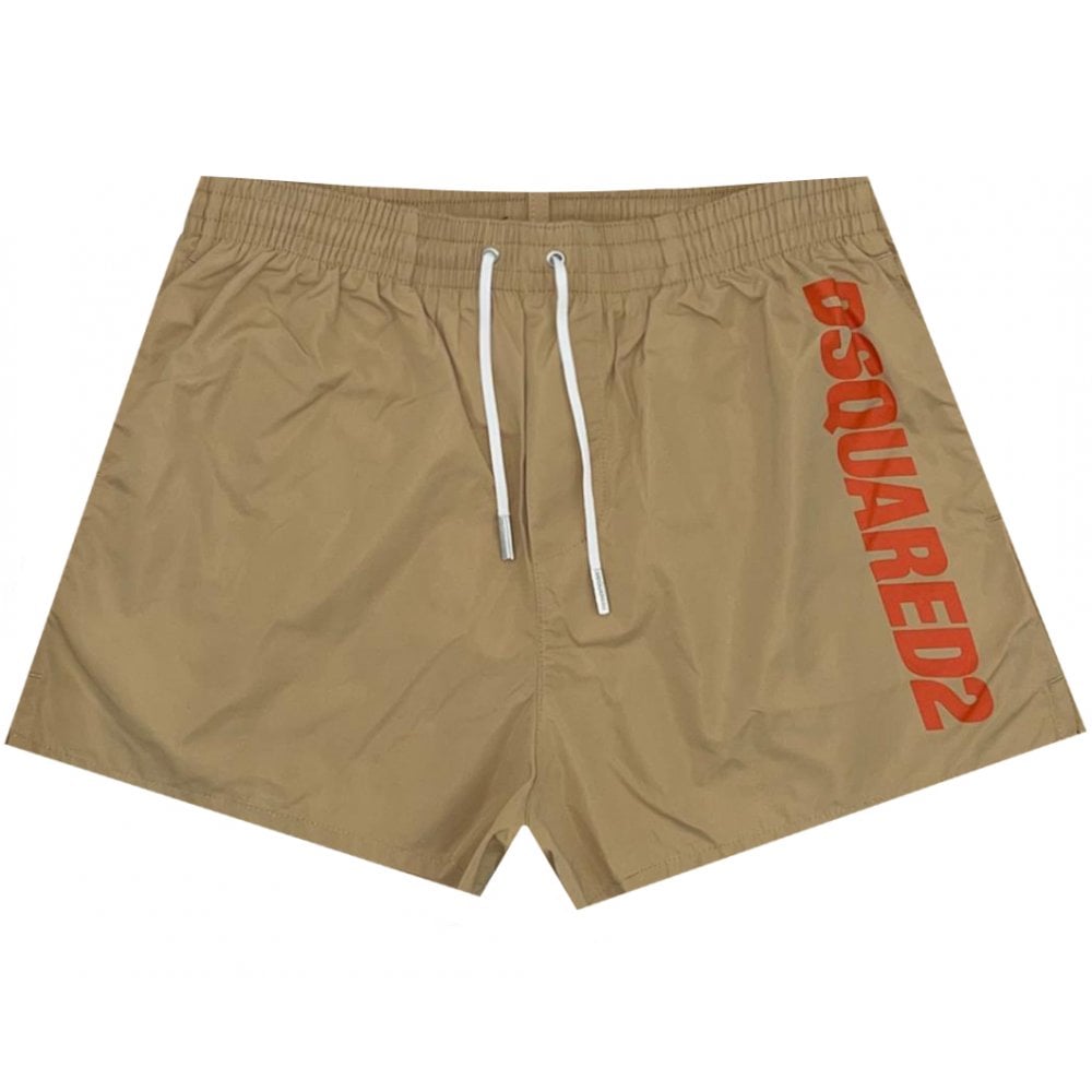 Dsquared2 Men's Swim Trunks Beige - BEIGE S