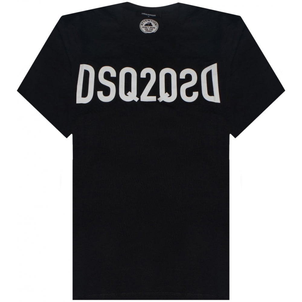 Dsquared2 Men's Cotton T-shirt Black XXL