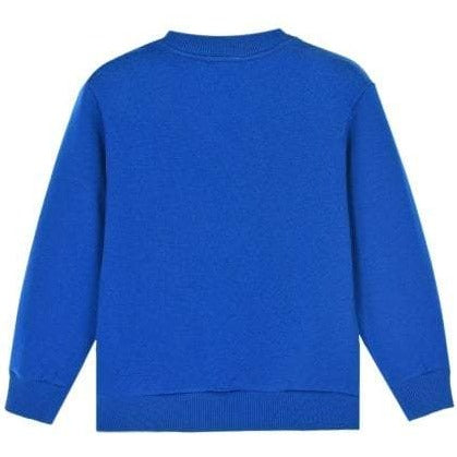 Dolce & Gabbana Boys Cotton Logo Sweater Blue 4Y