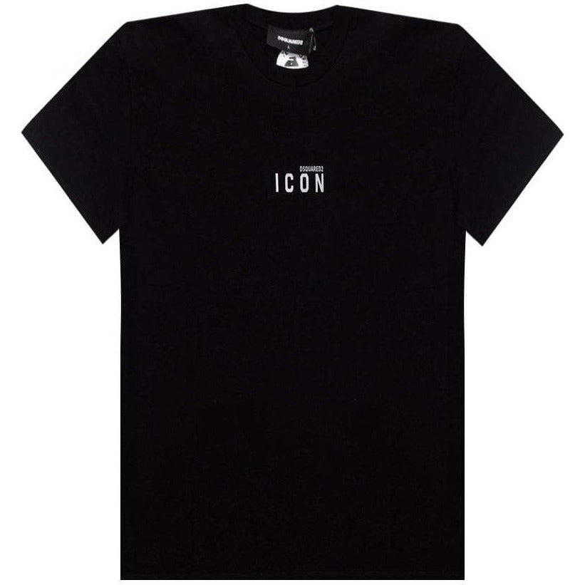 Dsquared2 Men's Mini Icon Print Cotton Jersey T-shirt Black XXL