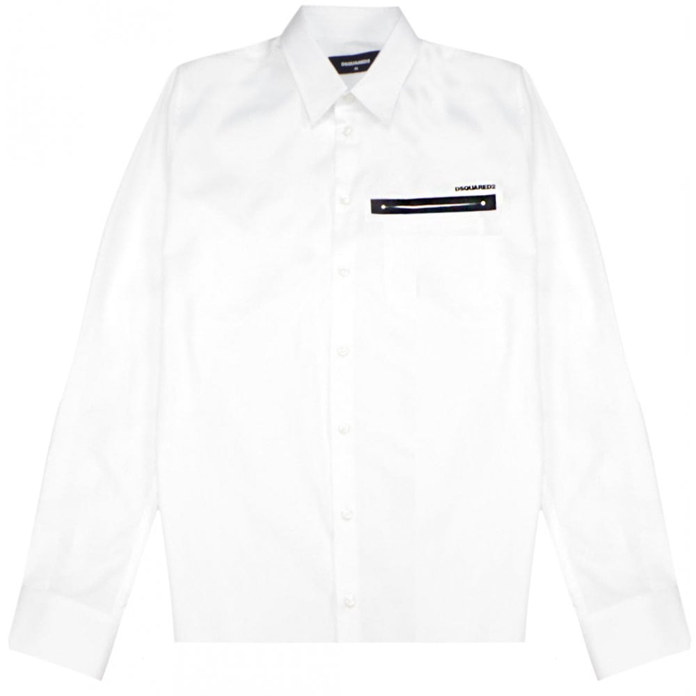 Dsquared2 Men's Pocket Shirt White M