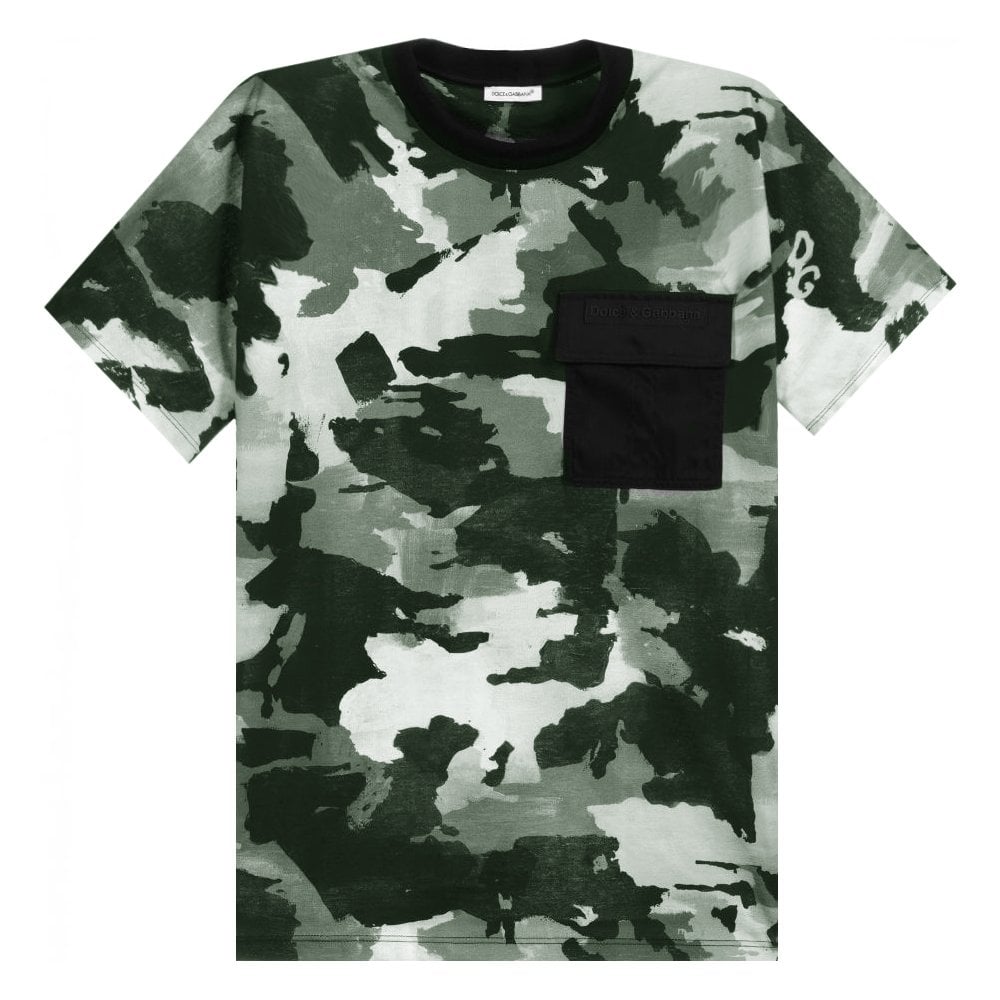 Dolce & Gabbana Camouflage T-shirt