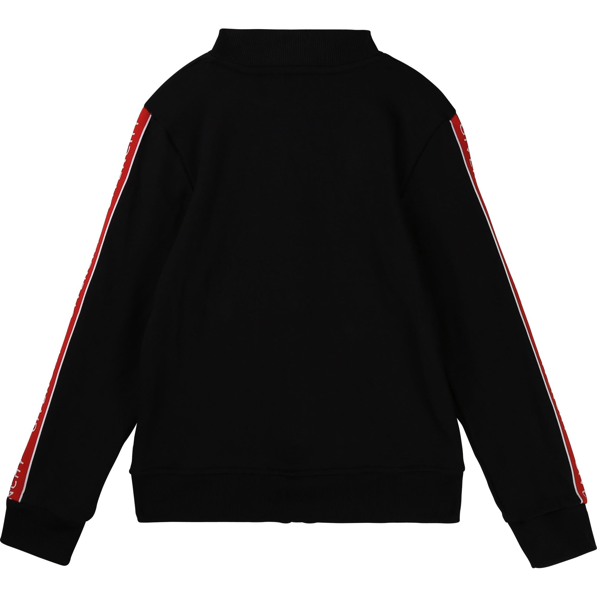 Givenchy Boys Logo Zip-up Top Black 14Y