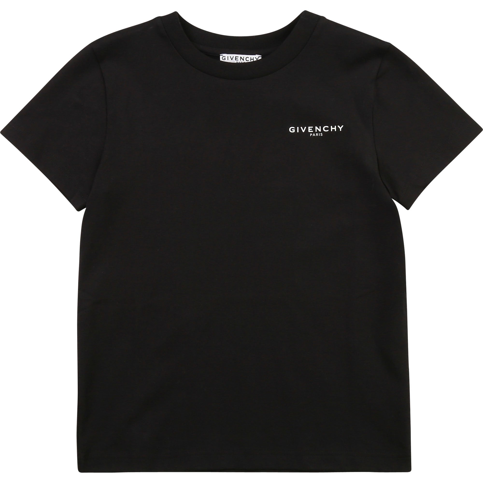 Givenchy Boys Cotton T-shirt Black - BLACK 4Y