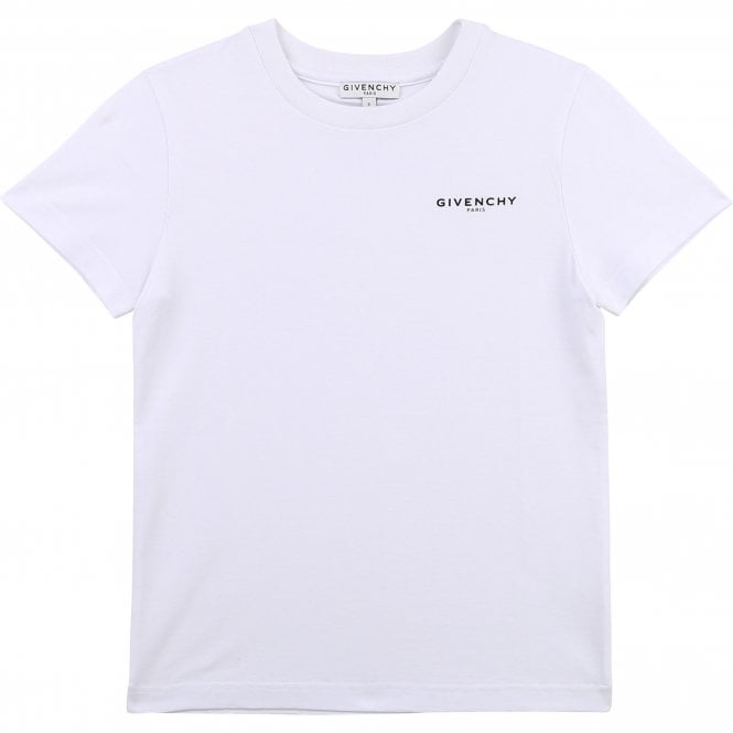 Givenchy Boys Cotton T-shirt White 4Y