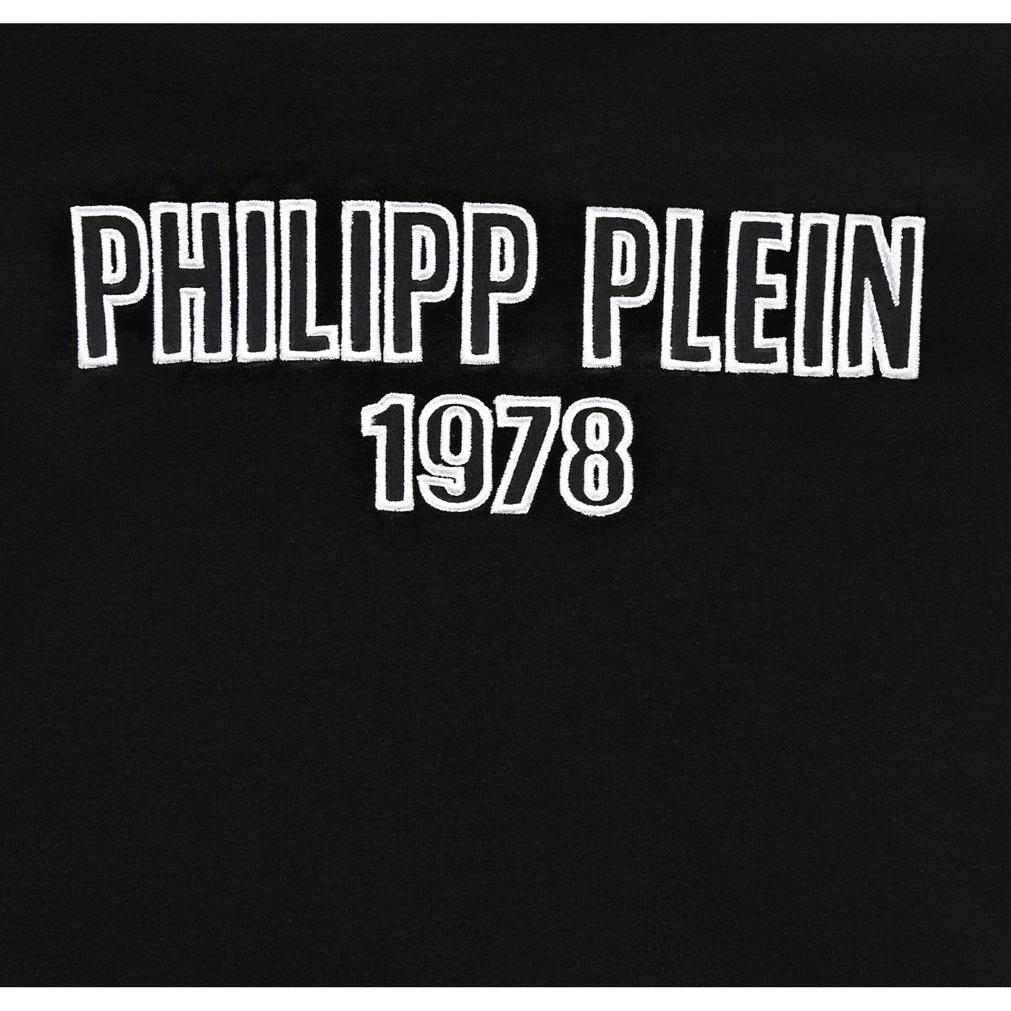 Philipp Plein Boy's Logo T-shirt Black 8Y