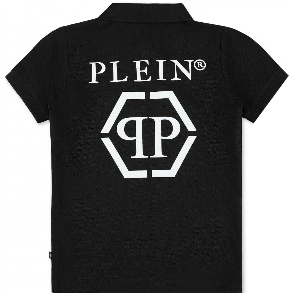 Wonder overschot circulatie Philipp Plein Boy's Logo Polo Shirt Black - BLACK 10Y - 2023 ❤️  CooperativaShop ✓