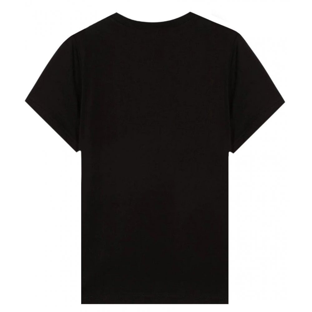 Dsquared2 Boys Logo Stripe T-shirt Black 6Y