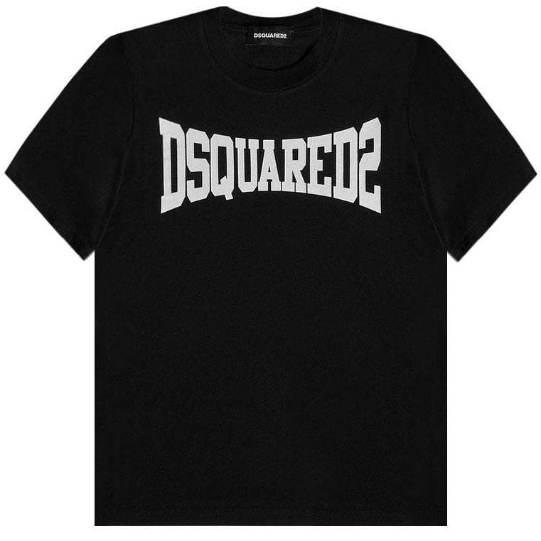 Dsquared2 Boys Logo T-shirt Black 16Y