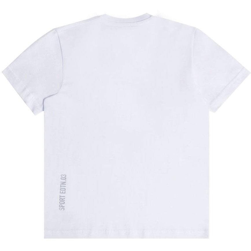 Dsquared2 Boys Leaf Logo T-shirt White 12Y