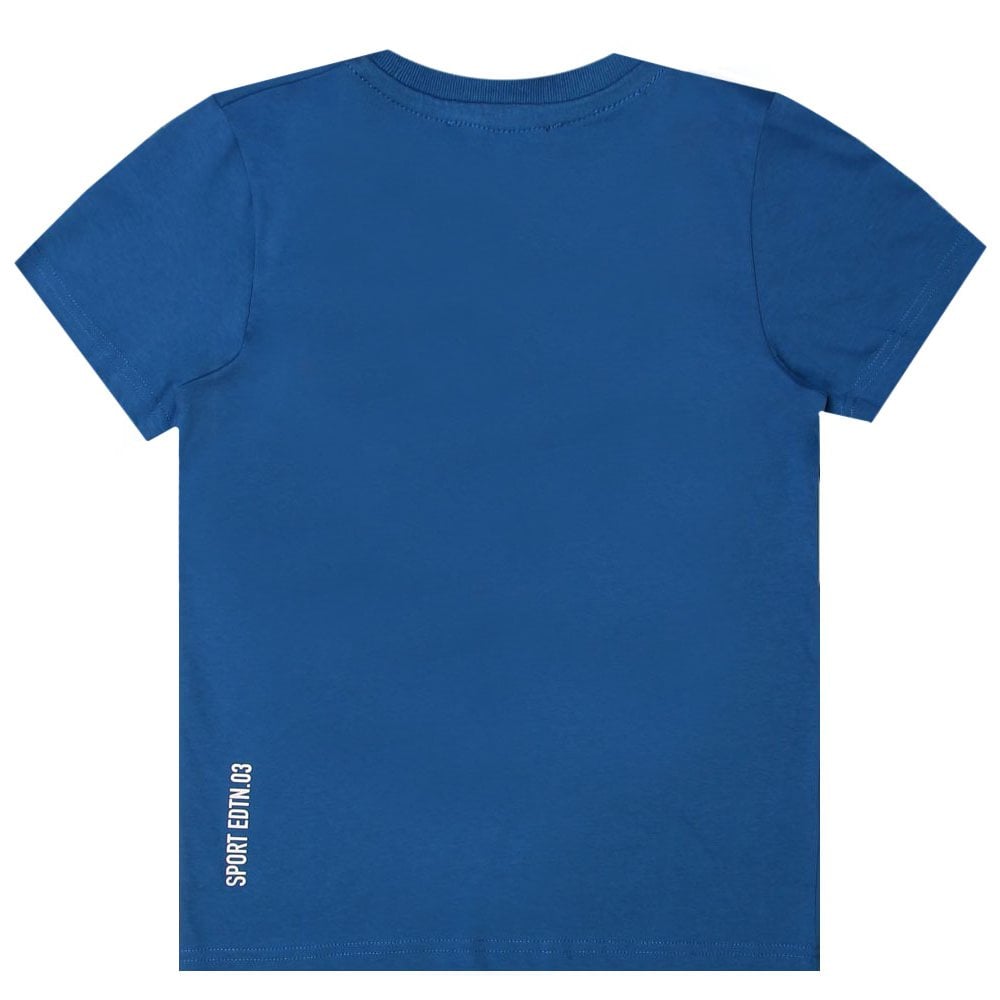 Dsquared2 Baby Boys T-shirt Logo Leaf Blue 24M