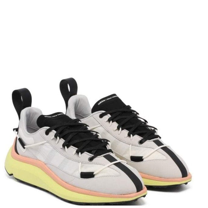 Y-3 Men's Shiku Run Trainers Grey/yellow Grey 7