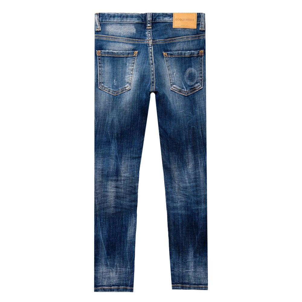 Dsquared2 Boys Skater Jeans Blue 6Y