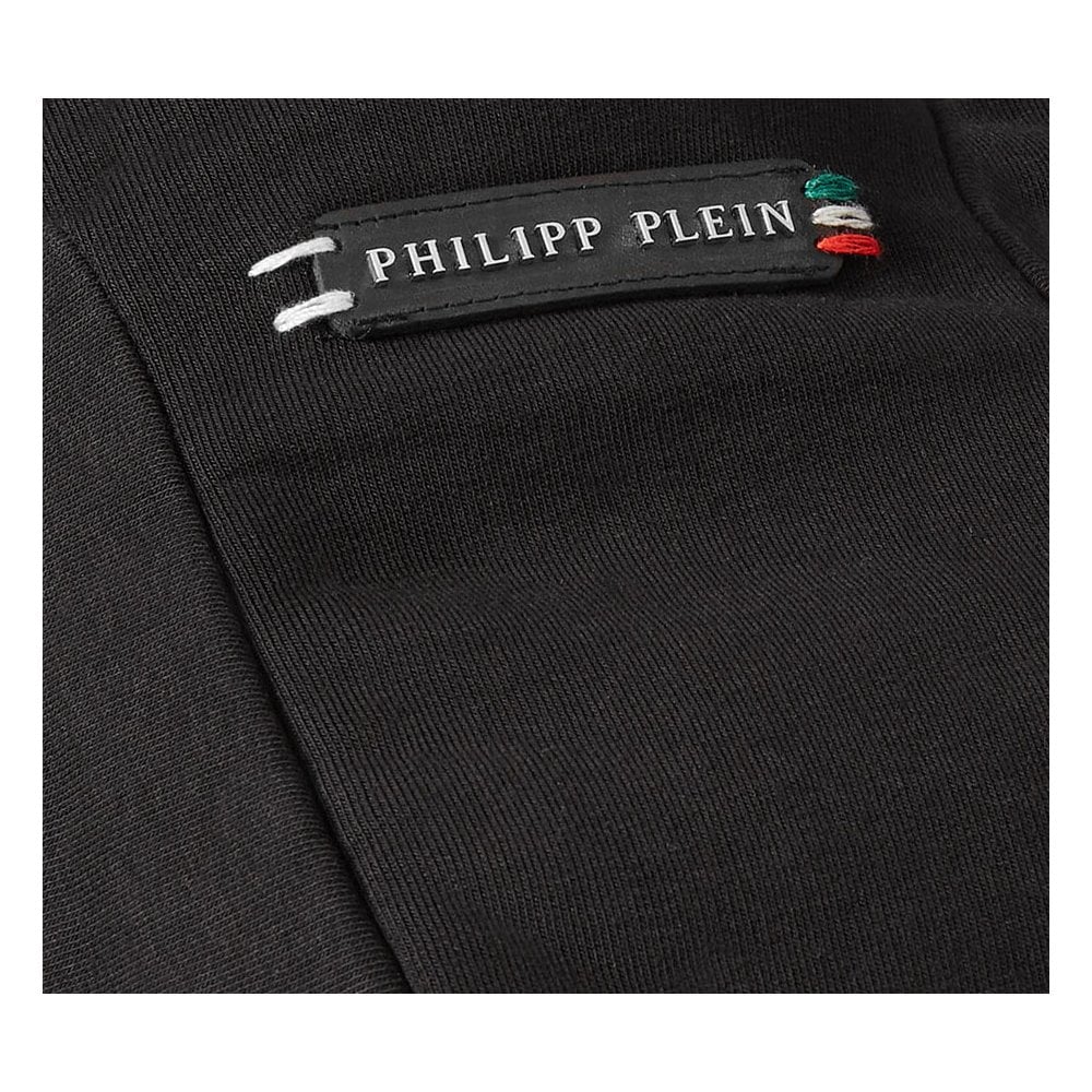 Philipp Plein Men's Logo Hoodie Black M