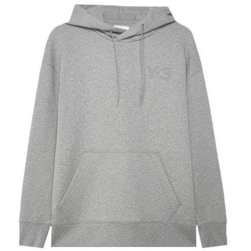 Y-3 Men's Classic Chest Logo Hoodie Grey M