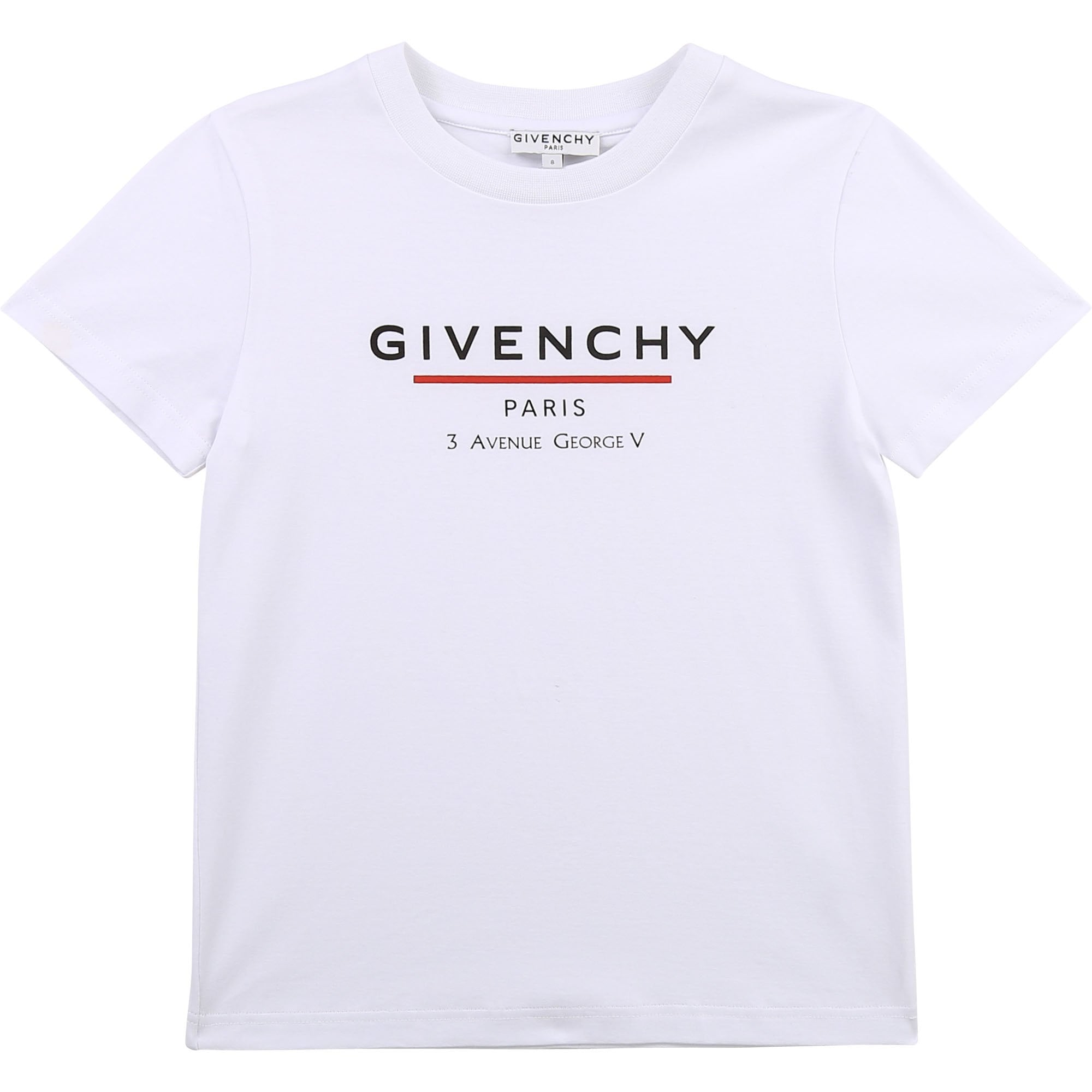 Givenchy Boys Logo T-shirt White - WHITE 4Y