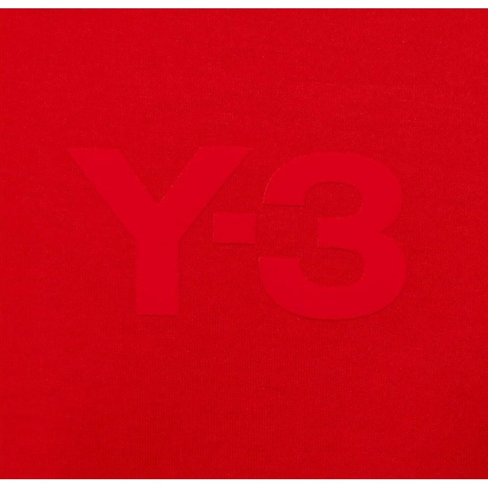 Y-3 Men's Plain Logo T-shirt Red L