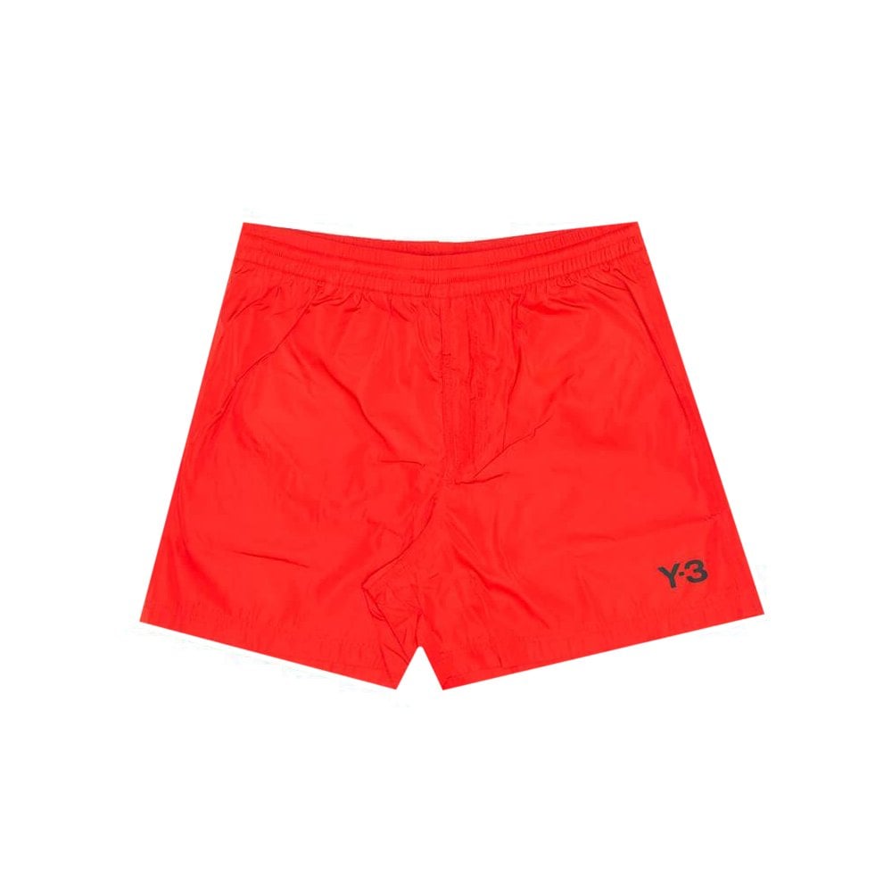 Y-3 Men's Utility Swim Shorts Red XL