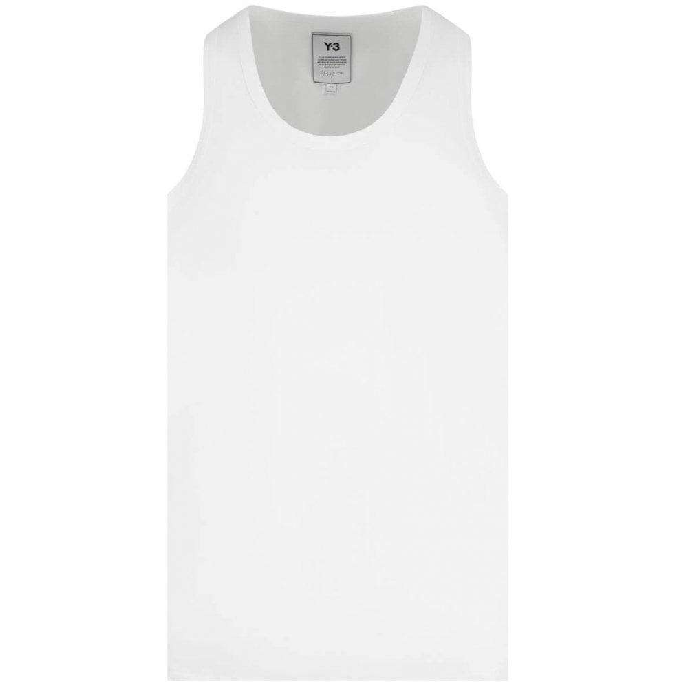 Y-3 Men's Back Logo Vest White L