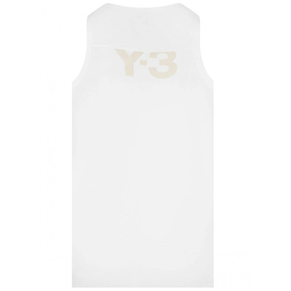 Y-3 Men's Back Logo Vest White XL
