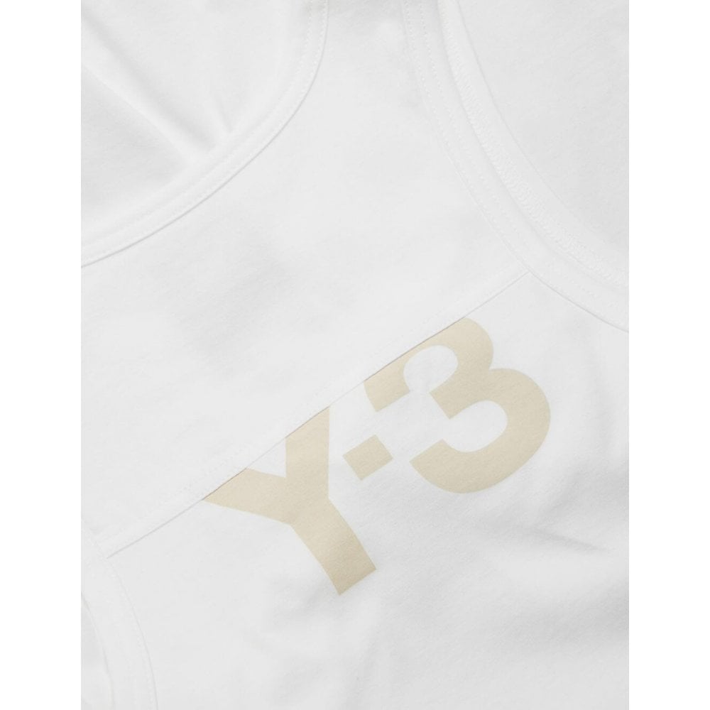 Y-3 Men's Back Logo Vest White L