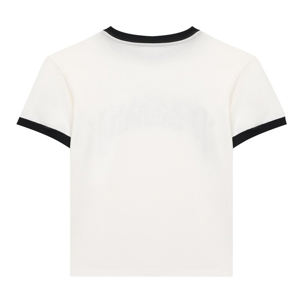 Dolce & Gabbana Boys Distorted Logo T-shirt White 12Y