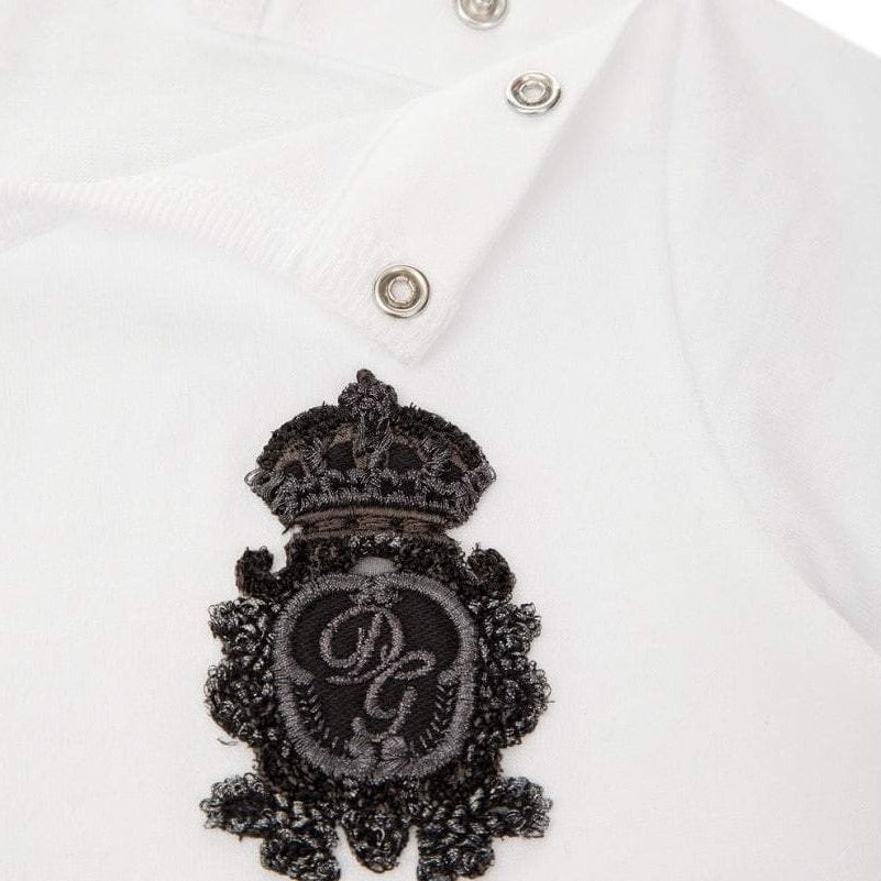 Dolce & Gabbana Baby Boys Crest Logo T-shirt White 18/24m