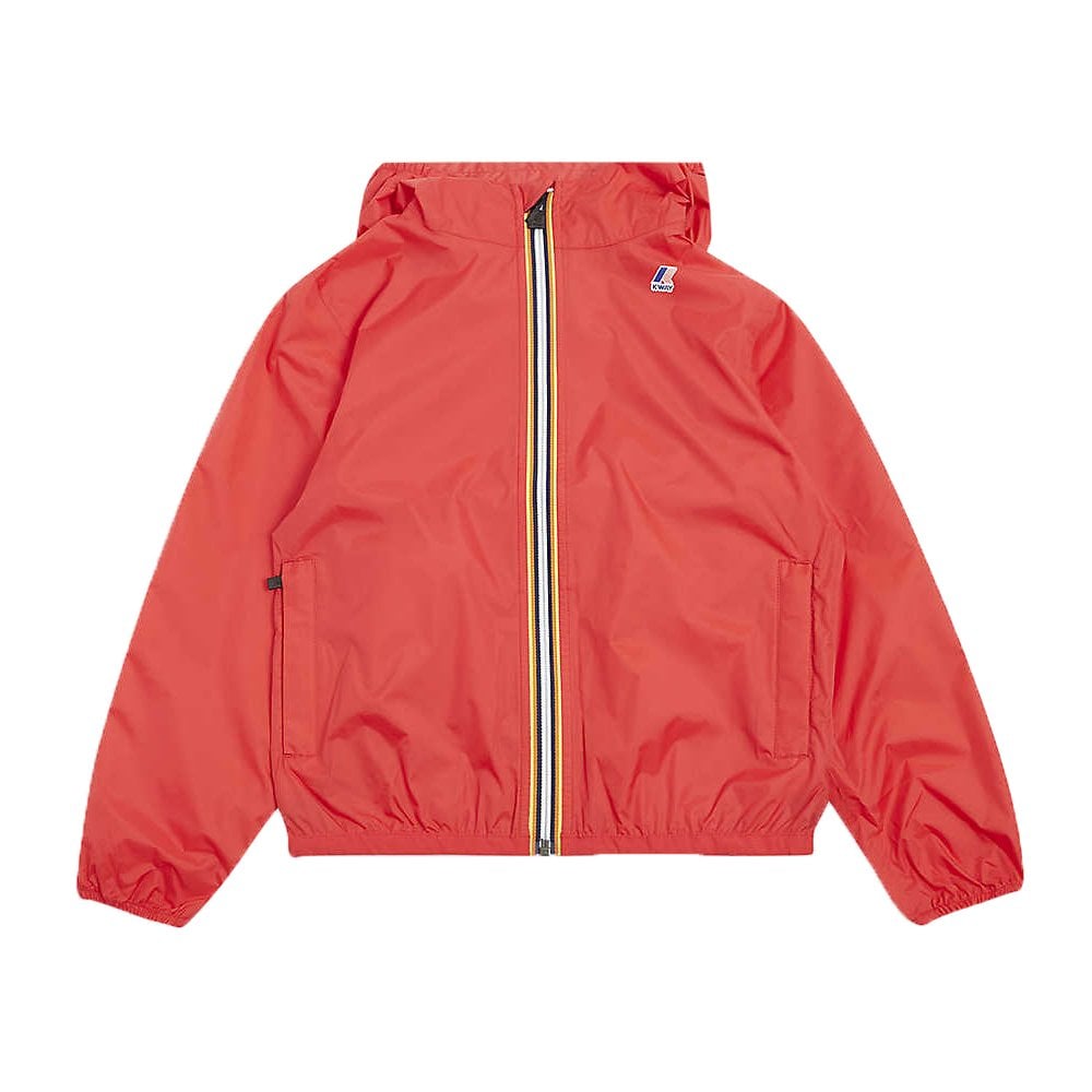 K-way Boys Runner Jacket Windproof Red 16Y