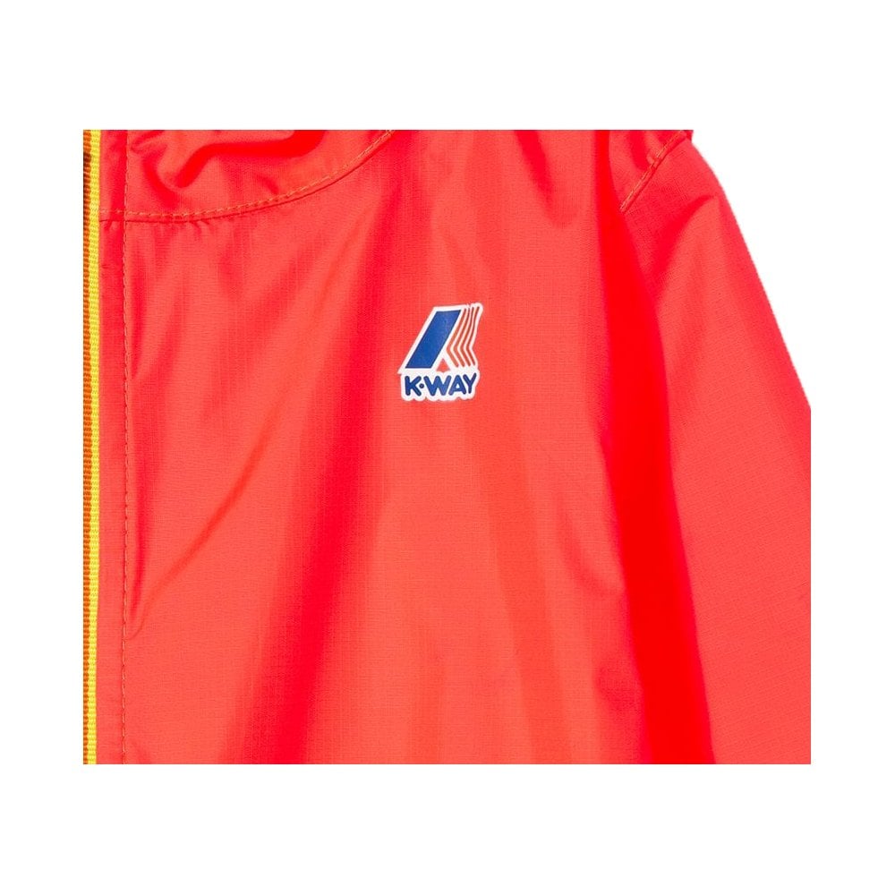 K-way Boys Runner Jacket Windproof Red 16Y