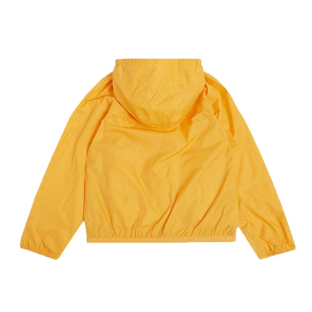 K-way Boys Runner Jacket Windproof Yellow Orange 6Y
