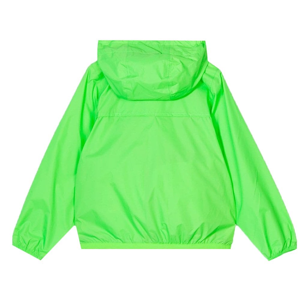 K-way Boys Runner Jacket Windproof Lime-green Green 6Y