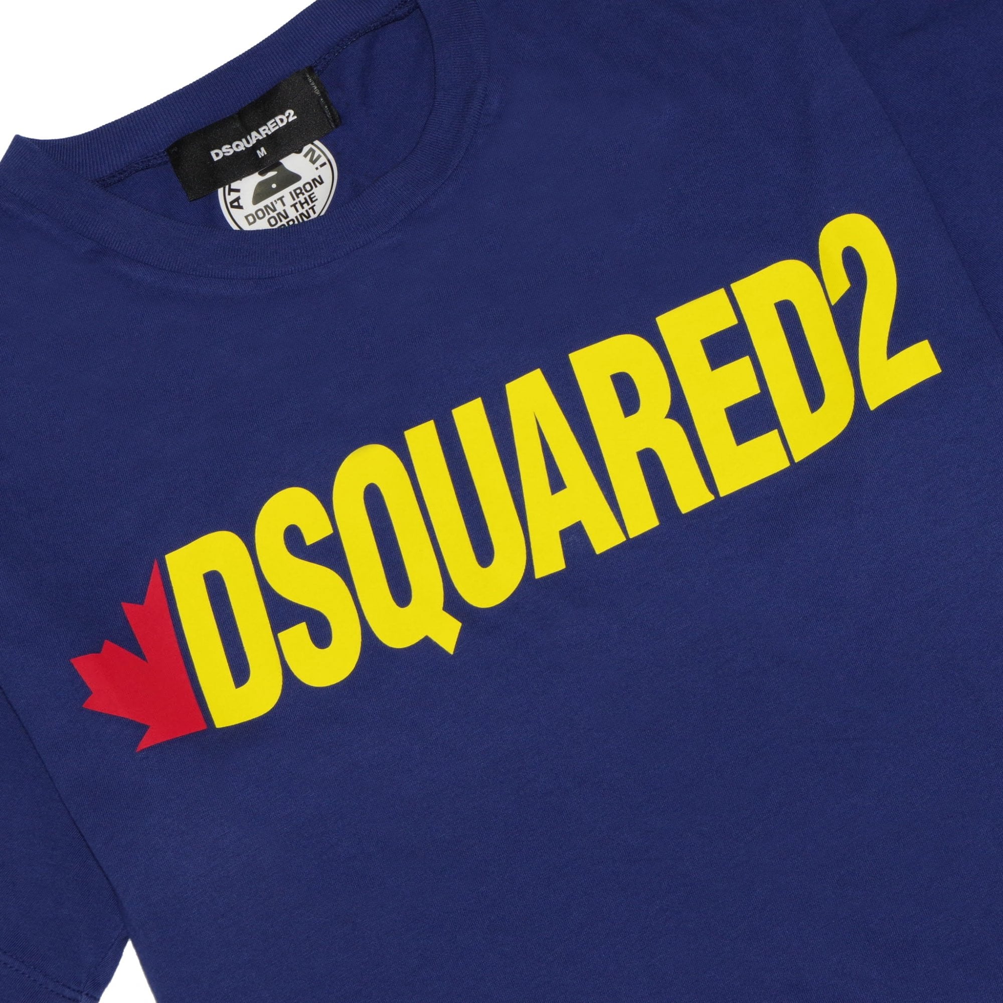 Dsquared2 Men's Cotton T-shirt Blue L