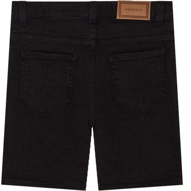 Versace Boys Signature Shorts Black 8Y