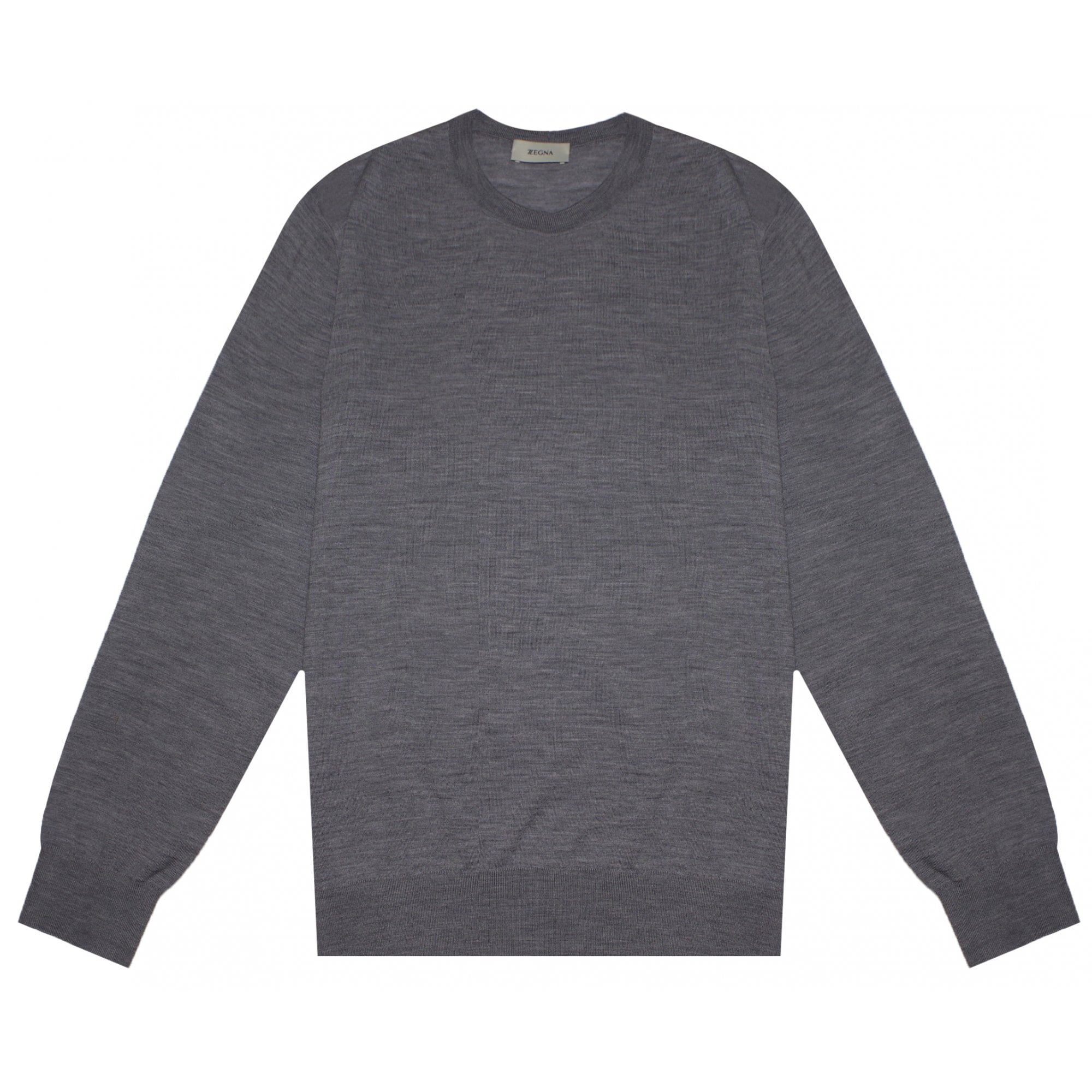 Z Zegna Men's Plain Sweater Grey S