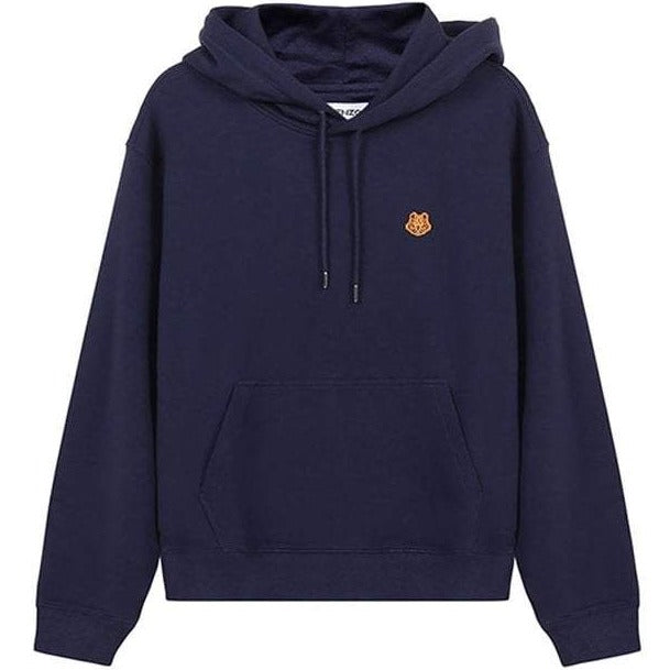 Kenzo Branded Hoodie Navy