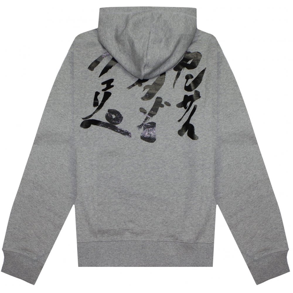 Kenzo X Kansai Yamamoto Men's Three Tigers Print Hoodie Grey M