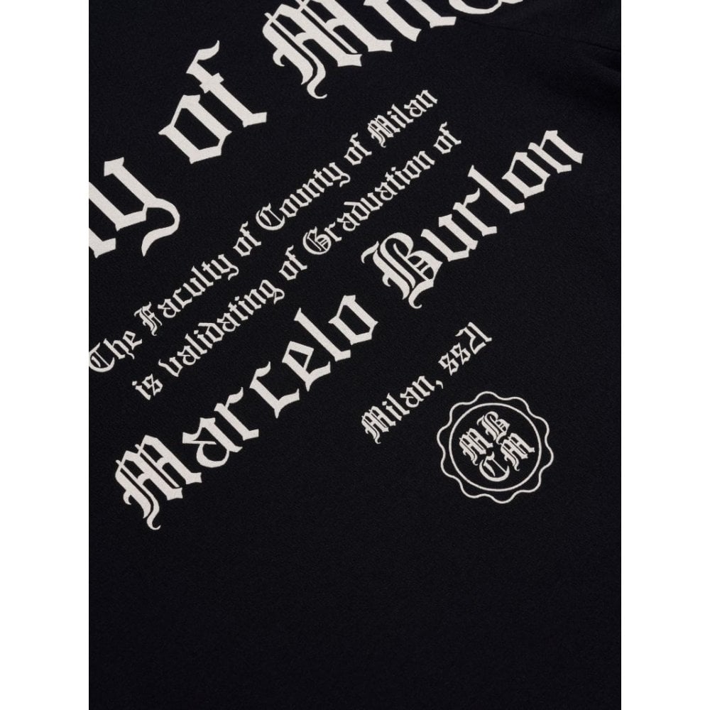 Marcelo Burlon - Mens County Degree Over Size T-shirt Threads