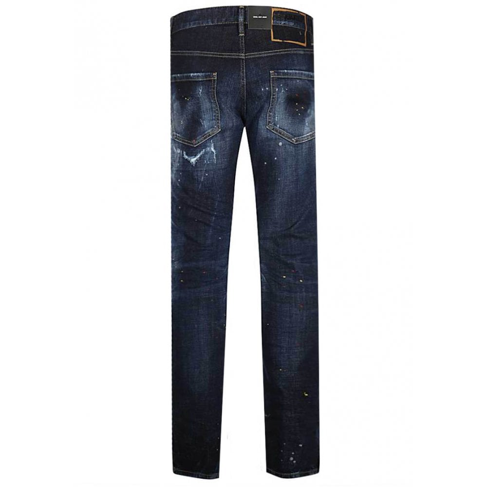 Dsquared2 Men's Dark Wash Cool Guy Jeans Blue 46