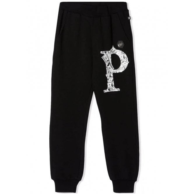 Philipp Plein Boy's Joggers Black 12Y