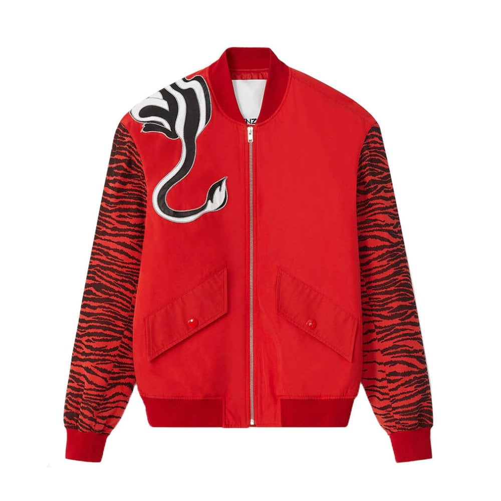 Kenzo X Kansai Yamamoto Men's Bomber Jacket Red M