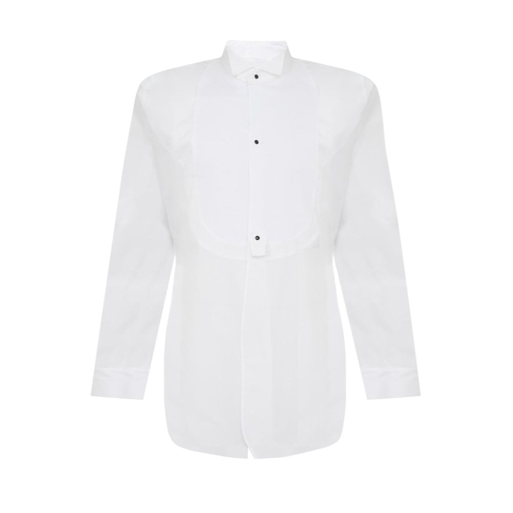 Maison Margiela Men's Tuxedo Poplin Shirt White - WHITE 39