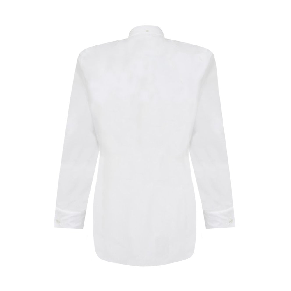 Maison Margiela Men's Tuxedo Poplin Shirt White 39