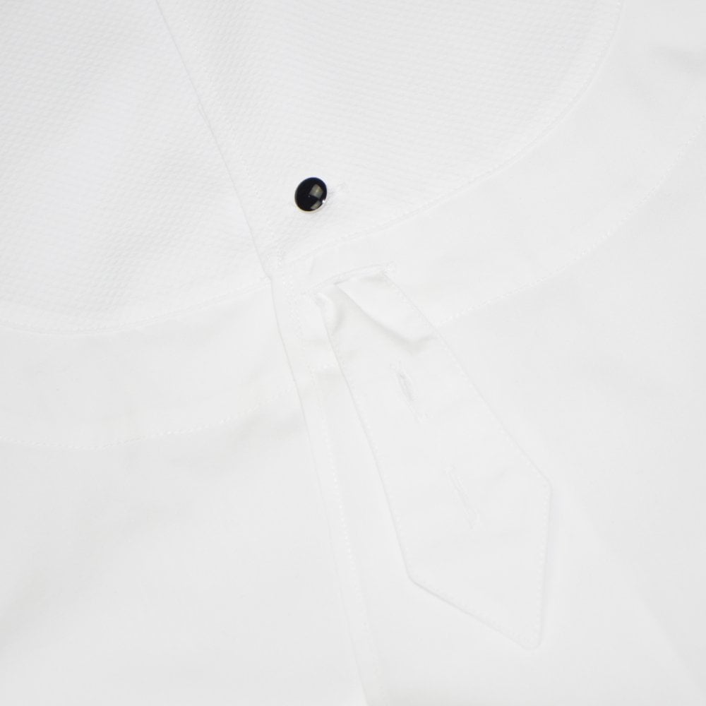 Maison Margiela Men's Tuxedo Poplin Shirt White 39