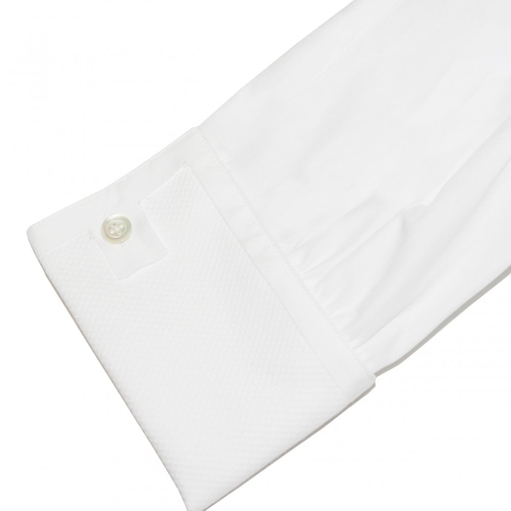 Maison Margiela Men's Tuxedo Poplin Shirt White 41