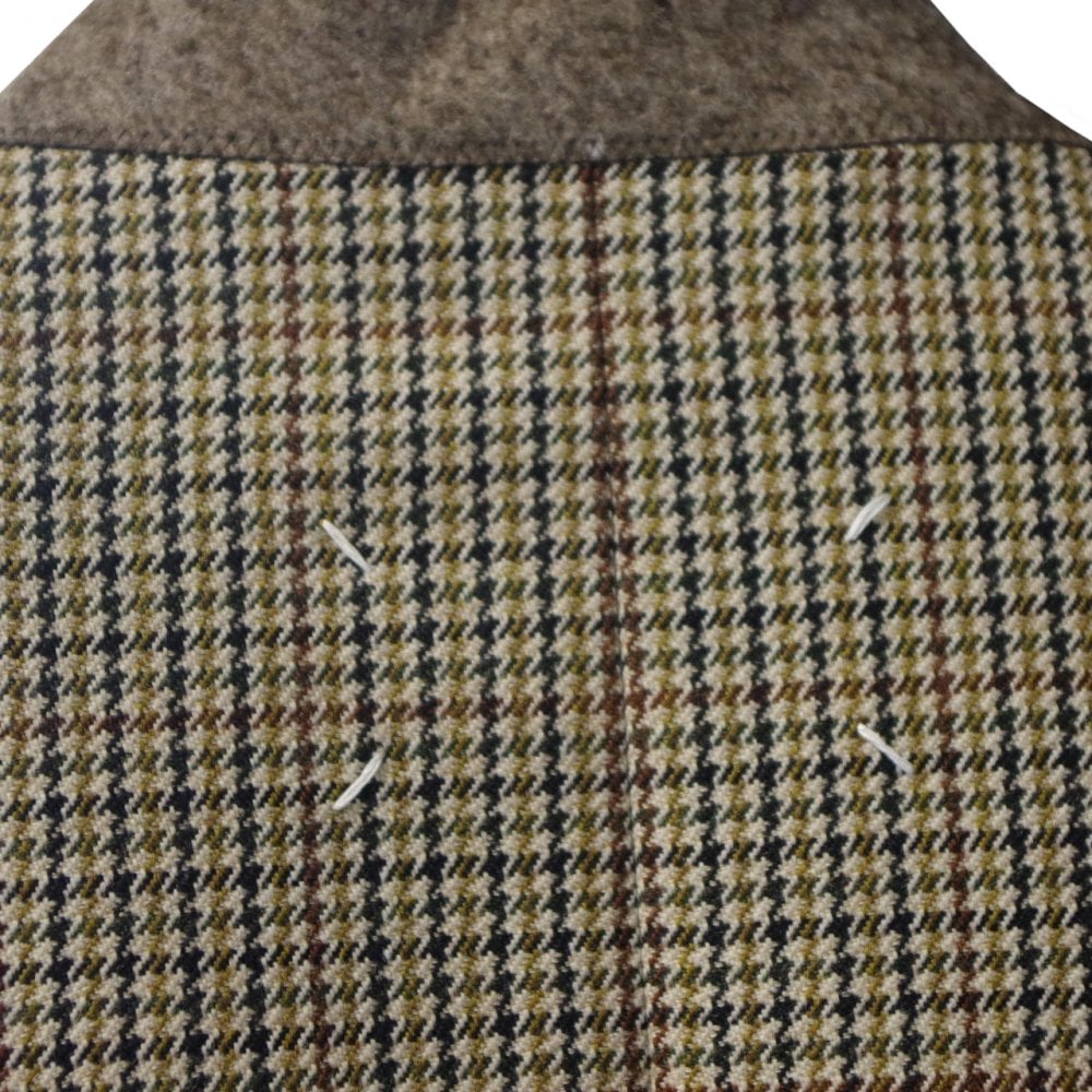 Maison Margiela Men's Long Wool Coat Brown M